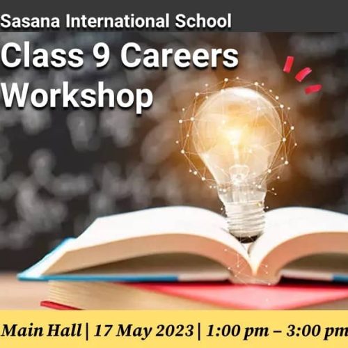 20230517 Class 9 Career Workshop Poster - Post Image (T)