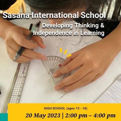 Poster - 20230520 High School Curriculum Talk - Event